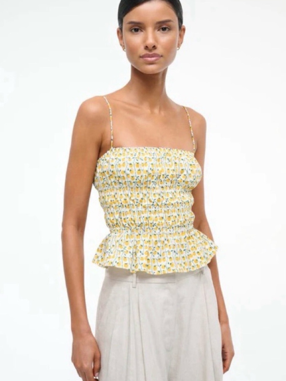 STAUD Ayla Top & Paddle Shorts Set